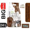 Clean Zero Clumping Cat Litter (Coffee Flavored) 10Kg 24L. 