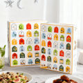 1-10Pcs Eid Countdown Advent Calendar Box DIY Assembled Ramadan Mubarak 30Days Digital Storage Case Empty .