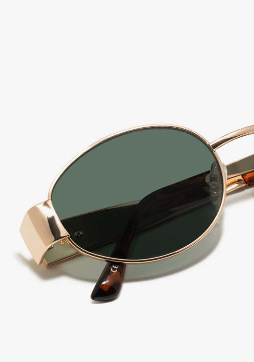 CREEK%20Trendy%20Retro%20Oval%20Sunglasses%20for%20Women%20%E2%80%93%20Golden%20Frame%20with%20Green%20UV%20Lenses%20%7C%202025%20Designer%20Fashion%20Shades%20-%20Image%206