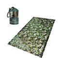 PE Emergency Sleeping Bag Camouflage Waterproof Portable Survival 120x200cm Sleeping Bag for Outdoor Camping Hiking Adventure. 