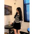 Sweet White Bow Shirts Wome Preppy Kawaii Lace Patchwork Blouses Female Lolita Peter Pan Collar Long Sleeve Crop Tops Mujer Y2k. 