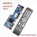 S368LA1.5 Android 9 512M+4G Newest Smart TV Motherboard 11"~32" Panel.