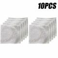 10pcs Magic Dishcloth Silver Wire Cleaning Kitchen Cloth Thickened Microfiber Wash Towel Built-in Sponge Steel Wire Ball Rag.