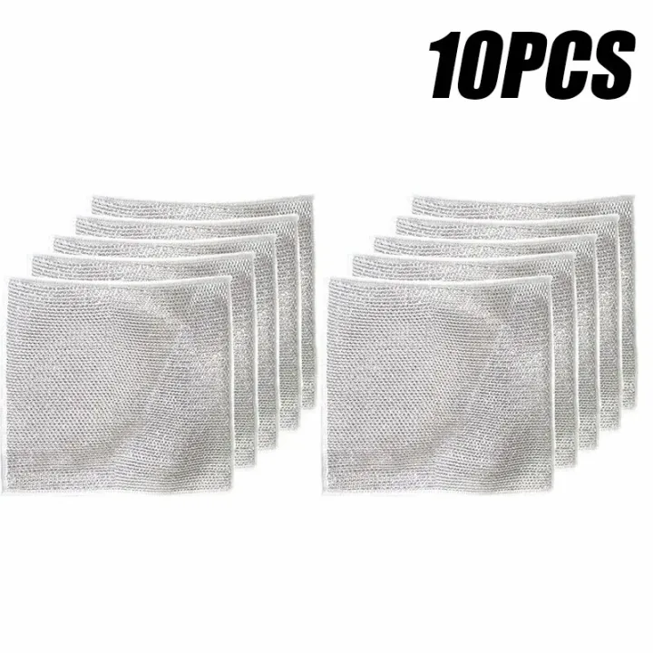 10pcs%20Magic%20Dishcloth%20Silver%20Wire%20Cleaning%20Kitchen%20Cloth%20Thickened%20Microfiber%20Wash%20Towel%20Built-in%20Sponge%20Steel%20Wire%20Ball%20Rag%20-%20Image%208