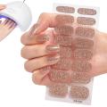 Nail Stickers Nail Stickers for Gel Polish Nail Polish Strips Nail Wraps Semi-Cured Gel Nail Strips Easy Apply and Remove. 