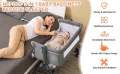 High adjustable baby Bassinet Rocker with mosquito net. 