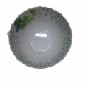 Italiano melamine 6.5"Crazy Bowl snowdrop. 