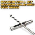Square drill bit Square hole saw for wood. 