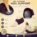 1 Pair Heel Pads Shock Absorption Anti-Slip Straps Non-Slip Comfortable Breathable. 