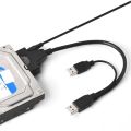 Sata to USB3.0 cable can plug all sizes of SATA HDD to remove the data to use a power adapter.. 