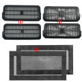 For Tesla New Model 3 Highland 2024 Under Seat Rear Air Vent Protect Cover Anti-blocking Backseat Outlet Grille Protector Parts.