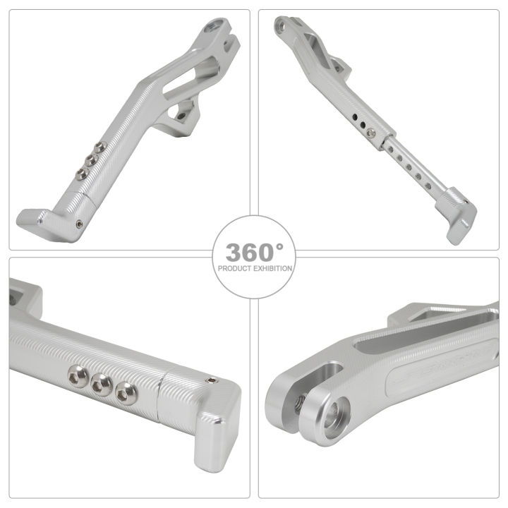 CNC%20Aluminum%20Adjustable%20Motorcycle%20Kickstand%20265mm-350mm%20Side%20Foot%20Stand%20For%20SurRon%20LightBee%20S%20X%20Segway%20X160%20X260%20Dirt%20Bike%20Part%20-%20Image%205