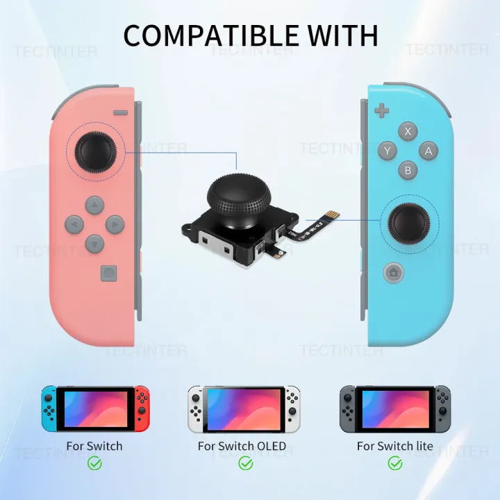 2/4PCS%20Replacement%20Hall%20Effect%20Joystick%20For%20%20Switch/Lite/OLED%20Controller%203D%20Analog%20Thumb%20Stick%20Repair%20Parts%20Accessories%20-%20Image%204