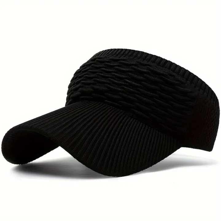 1pc%20Women%20Anti-UV%20Sun%20Hats%20Breathable%20Adjustable%20Empty%20Top%20Visor%20Caps%20for%20Tennis%20Golf%20Running%20Travel%20Beach%20Sport%20Outdoor%20Hat%20-%20Image%204