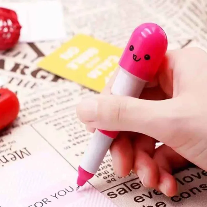 2Pc%20Mini%20Retractable%20Funny%20Pill%20Pen%20for%20Kids%20Painting%20Drawing%20Toy%20Baby%20Shower%20Birthday%20Party%20Favors%20Back%20To%20School%20Student%20Gift%20-%20Image%204