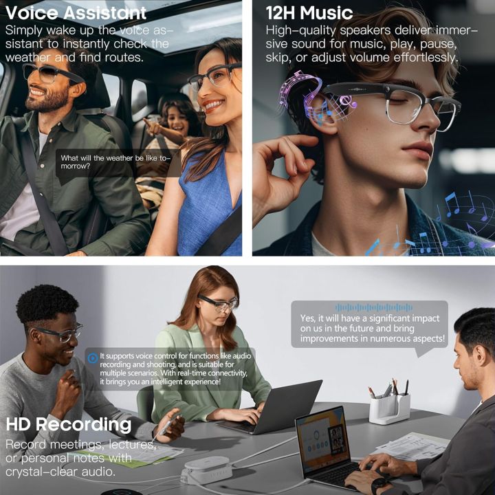 2026New%20AI%20Smart%20Glasses%20120+Language%20Translation%20800W%20Pixel%20Camera%20Video%20Music%20Player%20Call%20Business%208K%20Color%20Change%20Glasses%20Men%20-%20Image%205