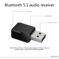 USB Wireless Audio Adapter Bluetooth 5.0 Stereo 3.5MM Aux For PC Bluetooth Speaker Laptop Car Bluetooth Handless Earphone Kit. 