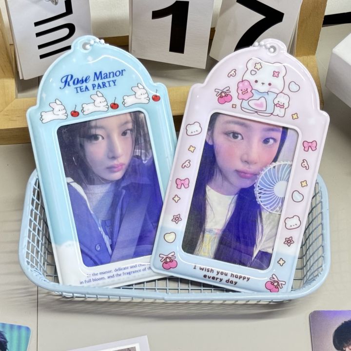 Cute%20Bear%20Bunny%20Cat%20PVC%20Card%20Holder%20%20Versatile%20School%20Meal%20Card%20Idol%20Photocard%20Storage%20Display%20Ins%20Style%20-%20Image%202