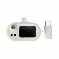 1PCS USB Smart Thermometer Mini Cell Phone Thermometer Non-contact Type-C Infrared.