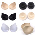 2Pair Sponge Bra Pads Swimsuit Breast Push Up Bra Padding Chest Enhancers Bra Foam Insert Chest Cup Intimates Accessories. 