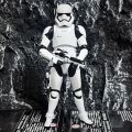 6 Inch Star Wars The Black Series Force Awaken First Order Captain Phasma Commander Snowtrooper Action Figure Collectible Toys. 