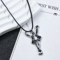 Classic Pop Star Singer Michael Necklace Dancing Jackson Enamel Pendant Necklace Fans Monumental Jewelry Accessories .