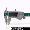 5 Pieces, Strong Magnets, 20X10X4Mm, Square, 20*10*4mm, Magnet Neodymium 20*10*4mm, Magnet 20X10X4Mm, High Suction Power, Equipment for DIY Work.. 