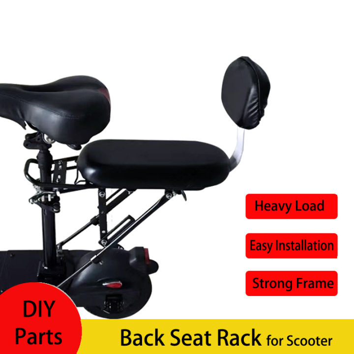 Large Scooter Rear Rack Electric Scooter Rear Rack Back Seat Frame Aluminum Alloy Luggage ...