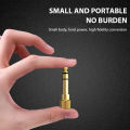 10/5PCS Jack 3.5 To 6.35 Audio Adapter 6.5mm To 3.5mm Converters Male Female Connector Headphone Plug 6.3mm Consumer Electronics. 
