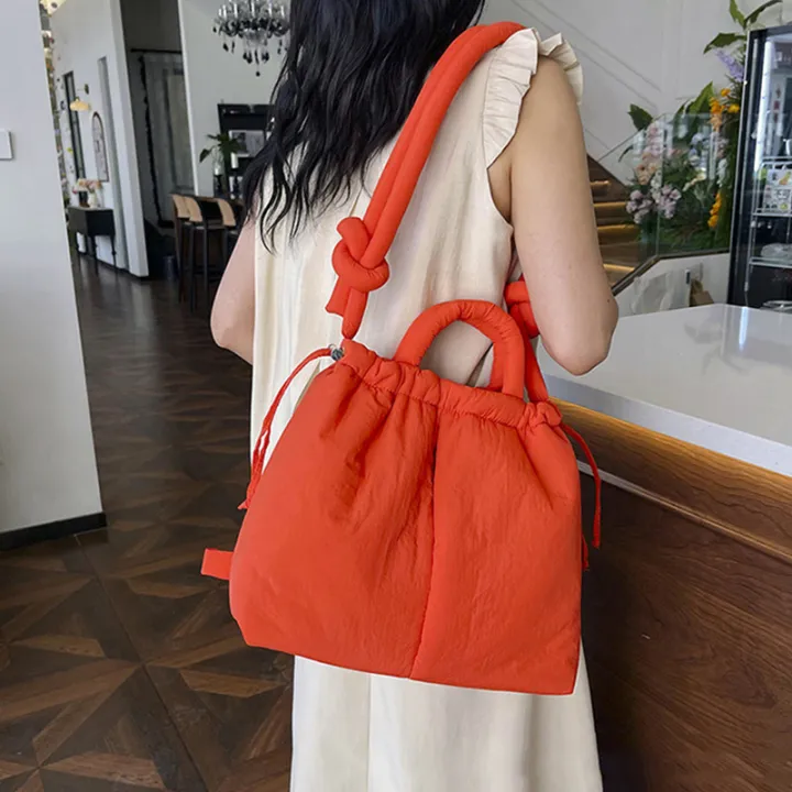 New%20Korean%20Fashion%20Fabric%20Shoulder%20Bag%20Soft%20Dacron%20Crossbody%20Bag%20Mini%20Tote%20Purses%20for%20Women%20Underarm%20Bags%20Handbags%20and%20Purses%20-%20Image%203
