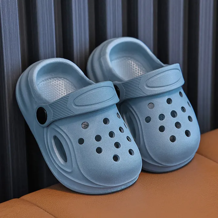 2026%20Kids%20Sandals%20Hole%20Children's%20Shoes%20Slippers%20Soft%20Anti-Skid%20Simple%20DIY%20Design%20Hole%20Baby%20Shoes%20Sandy%20Beach%20For%20Boys%20Girls%20-%20Image%203