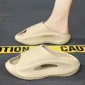 Men Slippers Summer EVA Soft-soled Platform Slides Unisex Sneaker Sandals Casual Beach Shoes Women Indoor Outdoor Big Size. 