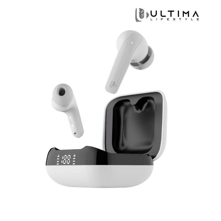 Ultima Boom 211 Earbuds with App Support | Supreme Sound | AI-ENC | LED Indicator | 45Hrs Playtime | 45ms Low Latency | Hi-Fi Driver with Bluetoth V5.4 earbuds wireless