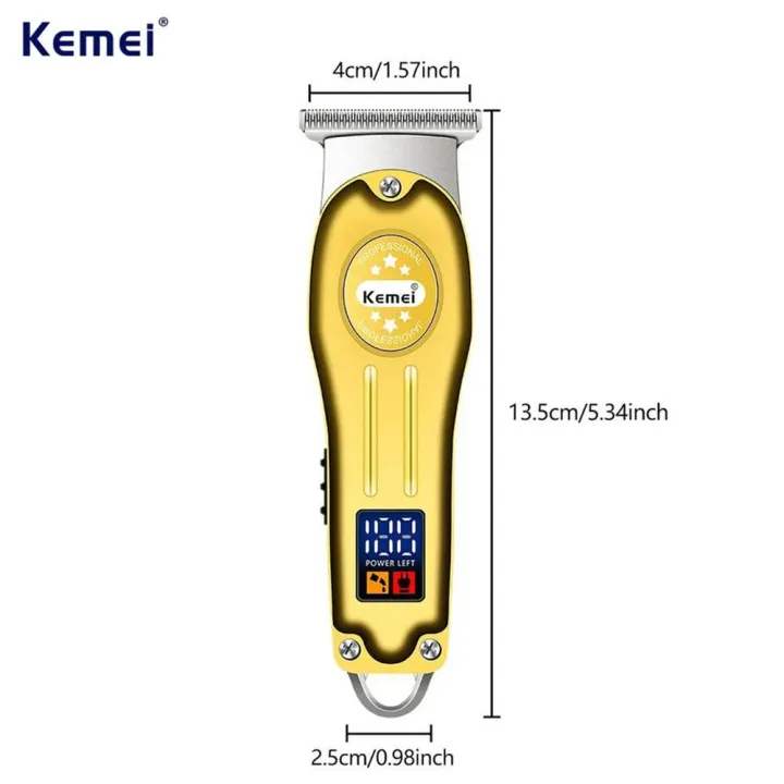Kemei%20km-678%20USB%20Charging%20Electric%20Hair%20Trimmer%20-%20Image%204