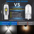 2/4/10/20 PCS Flash Strobe T10 W5W LED Bulb12V 2835-5SMD White Car Interior Dome Map Trunk License Plate Wedge Side Lights. 