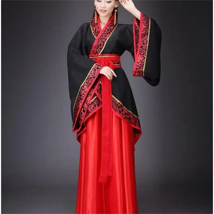 Chinese Traditional Dress Hanfu Ancient Festival Clothing Set For Women and man Long Sleeve Folk Dance Performance Dress