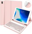 iPad Air 3 10.2/10.5 inch Keyboard Case for iPad 9th Gen 2021/8th 2020/7th 2019/iPad Air 3/iPad Pro 10.5 with Keyboard, Detachable Magnetic Keyboard Cover with Pencil Holder. 