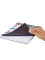 HUSPER A4 Size 5 Sheet Printable Magnet Sheets Flexible Magnetic Inkjet Printing Glossy Photo Paper. 