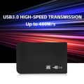 USB3.0 HDD SSD 2.5" SATA Portable Enclosure External High-speed Mobile Solid State Hard Drives Storage Data Transfer.