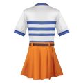 Anime  Nami Cosplay Costume Anime Halloween COS Japanese Unifrom Outfits Role Play Novelty Women Dress Up Carnival  Nami dress. 