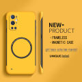 Ultra Thin Hard PC Magnetic Frameless Phone Case For Oneplus 9R 8 9 Pro 8T Protective Matte Color Solid Cover.