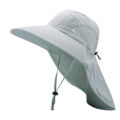 Outdoor Sports Jungle Hiking Hat Fishing Hat Wide Brim Bucket Hat With Neck Cover Quick Dry Fishermen Sun Protected Cap Summer.