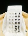 Womens Fancy Ear'rings & Hair Clips Card. 