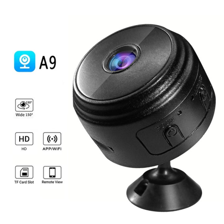 A9 1080p Mini WiFi Camera HD Micro Voice Recorder Wireless Mini
