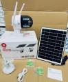 MexGen V380 PRO 4G Sim-Supported Solar Battery Backup PTZ IP Camera Wireless CCTV Security Camera, Waterproof, Two-Way Audio, Motion Detection. 
