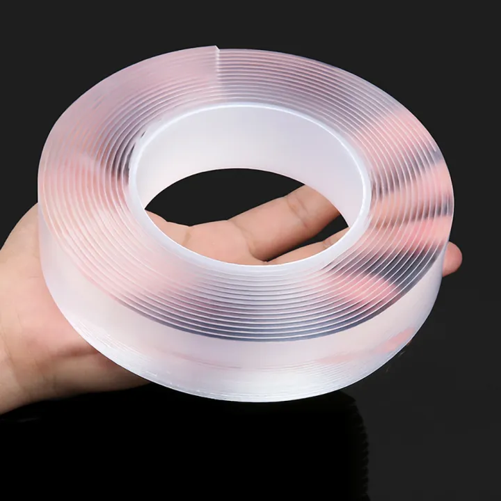 1M/2M/3/5M%20Nano%20Tape%20Double%20Sided%20Tape%20Transparent%20NoTrace%20Reusable%20Waterproof%20Adhesive%20Tape%20Sticker%20Cleanable%20Home%20-%20Image%203