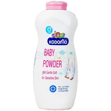 Kodomo Baby Powder Gentle Soft For Sensitive Skin Pink Colour... 350 Gm