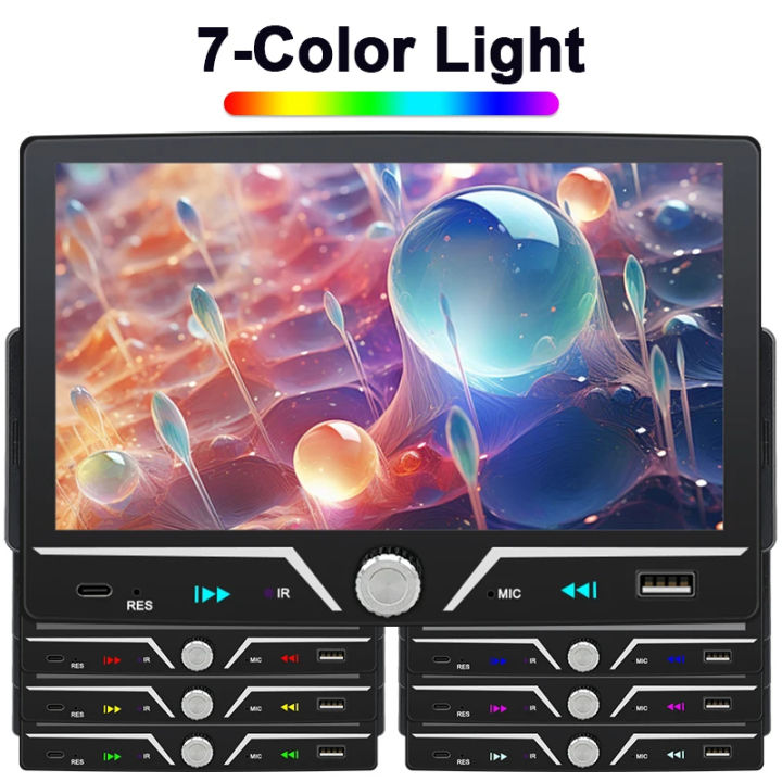 PHONEPACE%20Car%20Radio%201%20Din%20Wireless%20Android%20Auto%20Carplay%20MP5%20Stereo%207"%20IPS%20Screen%20Bluetooth%20Mirror%20Link%20Type-C%20Charging%20Universal%20-%20Image%206