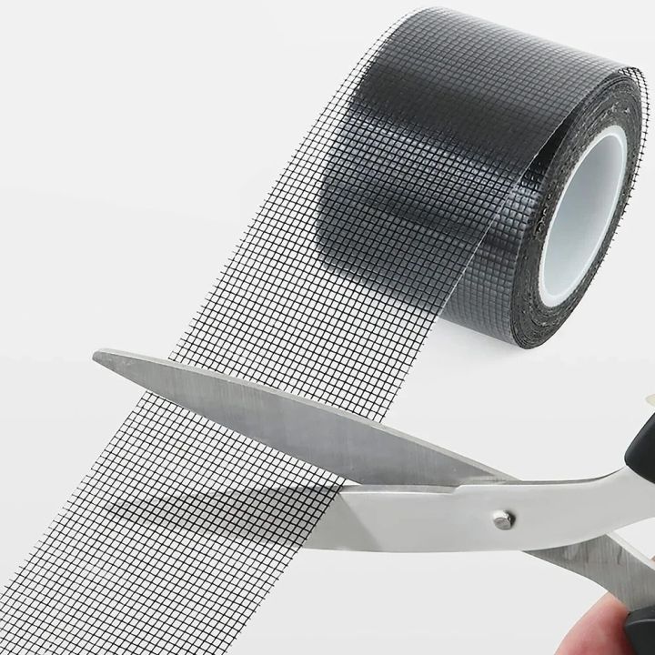 Black%20Screen%20Window%20Sticker%20For%20Screen%20Repair%20Kit%2016.5FT%20Strong%20Adhesive%20&%20Waterproof%20Tape%20Door%20Curtain%20Mosquito%20Net%20Mesh%20Patch%20-%20Image%206