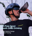 Ahyka Aerodynamic Water Bottle 600ml Cycling Carbon Fiber Cage Set Road Bike Frame Down Tube Triathlon Drag-Reduction Kettle.